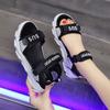 Sandalias deportivas 2023 nuevas para mujer de verano celebridad de internet planas casuales zapatos de playa para estudiantes suela suave ligeras talla grande moda