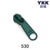 Tirador de cremallera YKK No. 3 tiradores de nailon DFL sin bloqueo para bolsas, fundas de edredón, fundas de almohada, tirador YKK hecho a mano, en stock para entrega inmediata