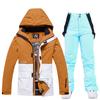 Nuevo traje de esquí de snowboard para hombre y mujer, cálido y grueso, estilo coreano, pantalones de esquí