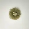 Flor de Gaze Tridimensional Estilo Coreano Miolo Florido Artesanal DIY Chiffon Acessórios de Cabelo de Princesa Grampo de Cabelo Brincos Acessórios de Flor para Sapato Acessórios para Roupa