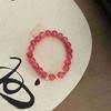 Nueva pulsera china antigua de cuerda elástica con cuentas, pulsera de cuentas de esmalte coloreado para chica dulce, pulsera, puesto de mercado nocturno, venta al por mayor