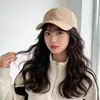 Nueva Gorra de Béisbol Simple Bordada con Corazón para Parejas, Elegante y Adelgazante con Visera Curva, Sombrero Casual Cortavientos para el Sol