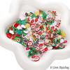 8-11mm Navidad Halloween resina mixta DIY parche accesorios niños creativo DIY pulsera material de joyería