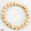 Cuentas de Oración de Boj 108 Piezas Venta al por Mayor Hoja Pequeña Boj Estilo Antiguo Estilo Chino Unisex Joyería para Pareja