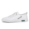 Zapatos de Hombre Zapatos Blancos Primavera y Otoño Bordados Casuales Piernas Zapatos Perezosos Slip-on Deportivos Zapatos de Tabla Moda Nueva para Hombre