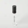 Frasco de Perfume Francês 1,5ml 2ml Frasco Spray Mini Tamanho para Teste Frasco Spray Transparente com Tampa de Baioneta