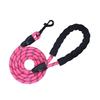 Mascota Perro Reflectante Espuma Cómoda Correa Gato Perro Cuerda Simple Collar Perro Nylon Cuerda Redonda Cadena para Perro
