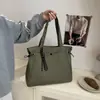 Bolsa de Grande Capacidade para Mulheres 2025 Nova Tendência Moda Versátil Bolsa Transversal Estudante Universitário Aula Ombro Bolsa Tote para o Dia a Dia