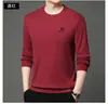 Moletom Mais Vendido, Novo Estilo Primavera, Pulôver Casual Solto Masculino de Gola Redonda, Top Camiseta de Poliéster Manga Longa, Atacado