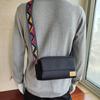 Bolsa carteiro masculina nova bolsa de motocicleta com múltiplos compartimentos bolsa de ombro leve de grande capacidade bolsa de lona tecido Oxford marca de moda