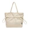Bolsa de Lona para Mujer, Gran Capacidad, Nueva Versátil Bolso de Hombro Otoño e Invierno 2026, Bolso de Tela Simple Casual, Bolso Tote para Viajar