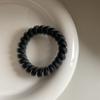 Moda geleia cor headband fosco linha telefônica faixa de cabelo elástico elástico durável feminino gravata cabeça sem costura corda de cabelo cocar