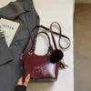 Bolso de mano de lujo accesible de moda para mujer 2025, bolso cruzado casual tipo cubo para hombro, bolso de alta gama