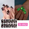 Zhengxiang Transfronterizo Nuevo Halloween Película Luminosa Esmalte Pasta para Uñas Telaraña Fantasma Diablo Pasta para Uñas Europea y Americana