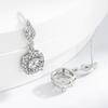 Pendientes de borla cuadrada con microincrustaciones de circonita para mujer, chapados en plata S925, elegantes y combinables, 2023