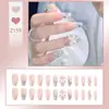 Unhas Usáveis Sexy Flash Personalizadas, Unhas Postiças de Alto Padrão, Adesivos de Nail Art Usáveis Gelo-Transparente, Adesivos de Nail Art Mais Vendidos, Produtos Acabados