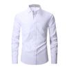 Camisas de Cuadros para Hombre de Primavera y Otoño Transfronterizas, Camisas de Manga Larga de Algodón Transpirables, Tops Casuales para Hombre, Camisas de Negocios, Chaquetas al por Mayor