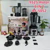 Licuadora Transfronteriza 8 en 1 con Cobre Puro y Acero Inoxidable, Molinillo de Carne de Alta Potencia, Trituradora de Hielo, Extractor de Jugos, Batidora con Diseño de Doble Taza