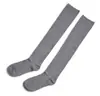 Directo de fábrica Calcetines largos hasta la rodilla a rayas de tres barras estilo Harajuku para danza de rendimiento estilo académico para damas Calcetines de Algodón Calcetines