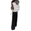 Jeans negros de pierna ancha para mujer, nuevo estilo primavera/otoño 2026, aptos para petite, holgados, casuales, adelgazantes, de línea A, pantalones rectos versátiles