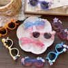 Gafas de Sol para Niños, Transparentes y Súper Lindas, Gafas con Protección Solar y Sombra, Estilo Nuevo, Modernas Gafas de Sol de Dibujos Animados para Niños y Niñas