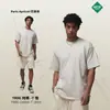 Camiseta Nueva Personalizada 190g Suelta Oversize para Hombre 100% Algodón Marca de Moda Manga Corta Lisa Color Sólido Camiseta Básica