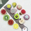 Frutas de Resina 3D Simuladas Juguetes de Comida Creativos Pulsera DIY Collar Llavero Colgante Accesorios de Joyería Lindos