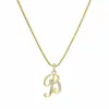 Nuevo Cadena de Serpiente de Aleación Creativa Simple con Incrustaciones de Diamante Cadena para Clavícula Dorada para Mujer