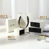 Cajas de Joyería Blancas y Negras Exclusivas Transfronterizas para Empaque de Anillos, Pulseras, Collares, Brazaletes y Aretes