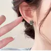 Brincos de Clipe Bola com Strass para Mulheres Sem Orelhas Furadas, Novo Estilo, Luxo Leve, Design de Nicho de Alta Qualidade, Brincos Simples e Versáteis