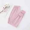 Pantalones Térmicos para Niños para Otoño e Invierno, Leggings de Capa Base para Niños y Niñas, Pantalones Individuales Sin Costuras para Adolescentes, Pantalones de Dormir de Terciopelo Alemán Rayados