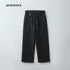 Roupas Masculinas Apo Calças Esportivas Casuais Masculinas Transfronteiriças Inverno Lã Grossa Soltas Retas Versátil Cordão Calças Compridas
