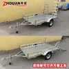 Remolque para Cuatrimoto Atv Utv Remolque para Motocicleta Todoterreno Exportación Remolque de Plataforma Galvanizado por Inmersión Fábrica de Personalización Profesional