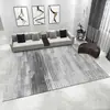 Tapete Nórdico de Luxo Leve de Veludo Cristal para Sala de Estar Quarto Sofá Mesa de Centro Cobertor Área Grande Tapete Completo