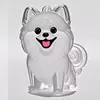 Cachorro e Gato Transfronteiriço Armazenamento de Pelos Transparente Bolinha de Pelo de Animal Fofa Cápsula Pingente Decoração Caixa de Poeira Comemorativa