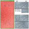 Moldes para Piso Estampado de Cemento Bloque de Piedra Imitación Impresión de Bloques Piedra Cultural Muro Cultural Carretera de Concreto Moldes de Relieve Fabricante