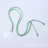 Cordón universal para teléfono móvil, cordón largo diagonal, cordón con junta transparente, cordón diagonal de color sólido, cordón para teléfono móvil que se puede llevar