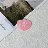 Accesorios DIY Coloridos Resina Etiquetas de Corazón Inglés Colgantes Pulsera Dijes Colgantes de Collar Venta Directa de Fábrica