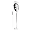 Venta al por mayor de Acero Inoxidable 304 Vajilla Doméstica Hotel Estilo Occidental Cuchara para Hielo 1010 Vajilla Occidental Set de Cuchillo, Tenedor y Cuchara para Steak