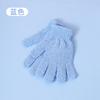 Traje de toalla de baño de suministro directo transfronterizo, toalla de sauna de barro estirable, guantes de baño exfoliantes de cinco dedos al por mayor