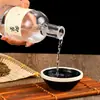 Botella de vodka Botella vacía Botella de vino de frutas de vidrio Botella de licor Botella de vino sellada engrosada Botella de hielo Botella de vino casero