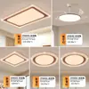 Luz Principal de Sala de Estar, Sencilla y Elegante, Cristal de Imitación, Luz de Techo para Dormitorio y Comedor, Luz de Techo Zhongshan