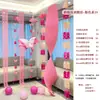 Decoração Borboleta de Tule Falso Tendência para Montagem de Cena de Quarto de Casamento, Decoração Pendurada de Personagem de Casamento para Sala de Estar Sonhadora