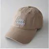 Gorra de Béisbol Bordada con Letras Tridimensionales Estilo Coreano para Hombres y Mujeres, Moderna, Sencilla, Casual, Versátil, Protector Solar, Hace que la Cara se Vea Más Pequeña
