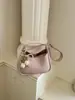 Bolso Cuadrado Pequeño Texturizado Casual Simple 2026 Primavera Nuevo Diseño de Nicho Bolso Cruzado de Moda para Mujer