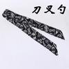 Pañuelo de Chef para el Sudor Bufanda Pañuelo de Cuello Bufanda Triangular Corbata de Lazo Café Restaurante Occidental Hotel Ropa de Cocina Accesorios Cuello Halter Estampado