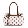 Bolso tote fresco estilo coreano al por mayor para mujer, nuevo bolso de hombro con lunares y bloques de color para el verano de 2026, bolso versátil para el antebrazo