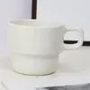 Taza de Agua de Cerámica Taza de Regalo con Logotipo Impreso Color Taza de Gran Capacidad Color Esmalte Taza de Café Taza de Cerámica de Alto Valor
