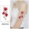 Tengo Gama Completa de Calcomanías de Tatuaje de Flores Sencillas Calcomanías de Tatuaje Impermeables Realistas Fábrica Social de Rosas Venta al por Mayor Calcomanías de Tatuaje Oscuro