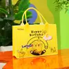Nueva Bolsa Tote de Fieltro de Dibujos Animados Regalo de Cumpleaños de Alto Valor Bolsa de Regalo de Fieltro Evento Festivo Favor de Fiesta de Fieltro